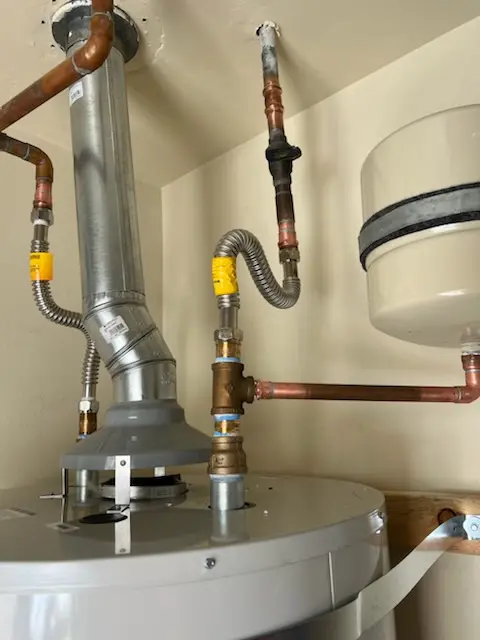 Water heater installation and plumbing repair in Westover Village