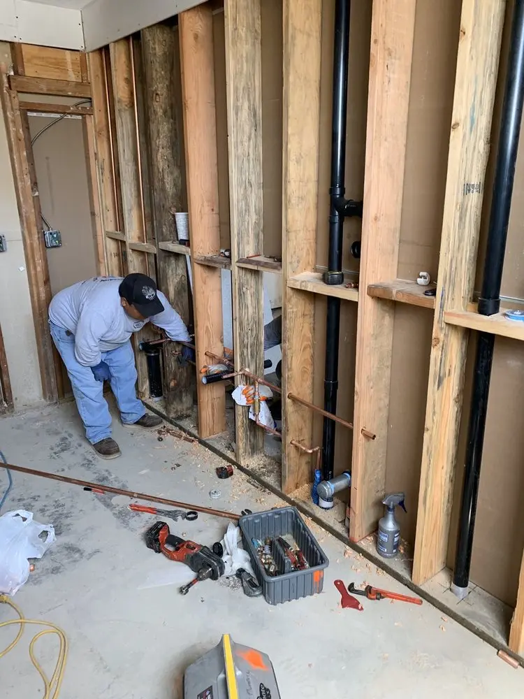 Commercial rough-in plumbing for Gas Line Repair in Westover Village